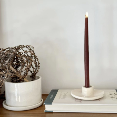 Set x2 Velas Cera de Abeja (Chocolate) - comprar online