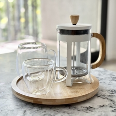 Bandeja Giratoria bambú - comprar online
