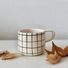 Taza Firenze (líneas cuadrillé) en internet