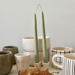 Set x2 Velas Cera de Abeja (Oliva) - comprar online