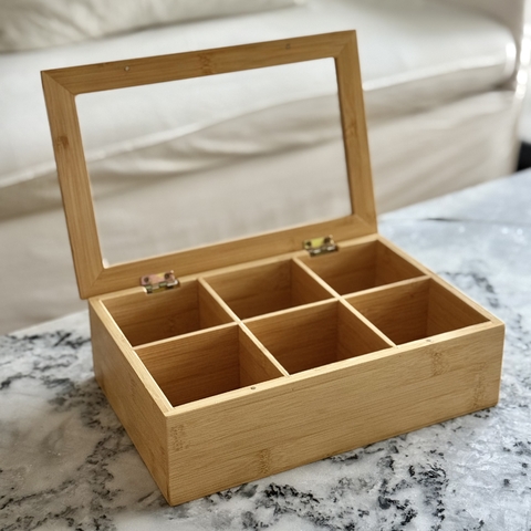 Caja de Té bambú - comprar online