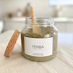 Cuchara yerbera de bambú