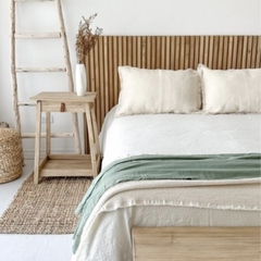 Pie de cama Casilda (verde seco)