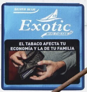 Cigarritos Neos Exotic Silver Blue