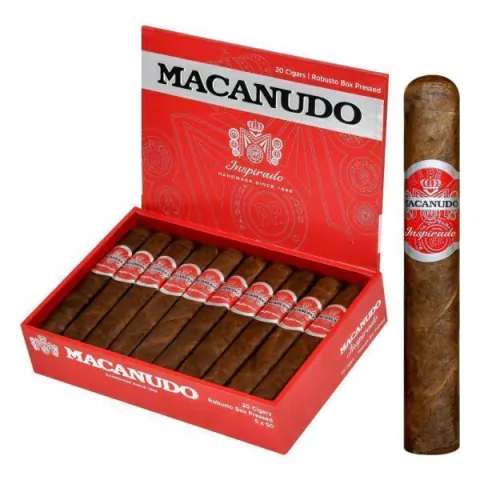 1 Puro Macanudo Inspirado Red Robusto - Fortaleza media/fuerte - Cepo 52 - Tiempo de Fumada 35 min.
