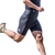 Calza running Hombre logo