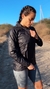 Rompevientos negro Dama con diseño - tienda online