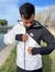 Campera Cold-wind pro unisex Blanca/Negra