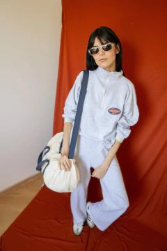 CALÇA CINZA MESCLA na internet