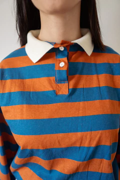 BLUSA GOLA POLO LISTRADA na internet