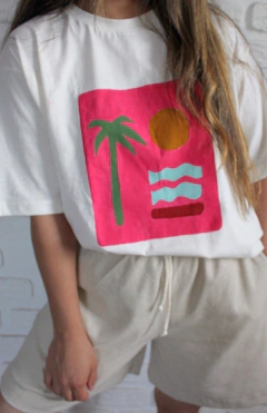 T-SHIRT PINK SKY - loja online