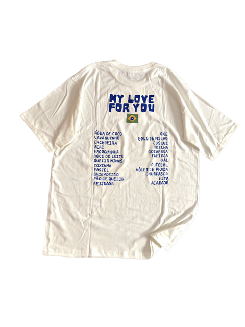 T SHIRT MY LOVE FOR YOU - comprar online
