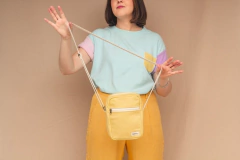 Shoulder bag amarela - I wanna be your toy