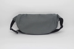 Pochete crossbody cinza com forro impermeável na internet