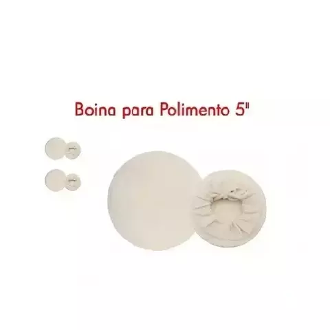 Boina de Lã 5 Polegadas Compel 1037/2201 Polimento Automotivo - comprar online