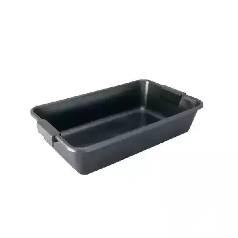 Caixa Plástica para Massa 20L Preta Zumplast Resistente e Prática