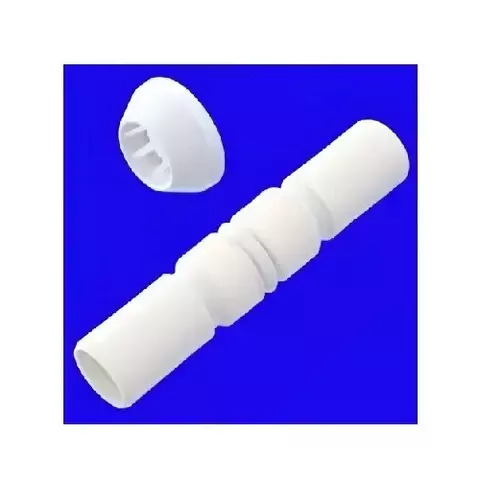 Tubo ligação sanfonado branco com canopla 010 fere - comprar online