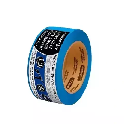 Fita Demarcação Adelbras 785 Azul 48mm x 40m – Alta Durabilidade - comprar online