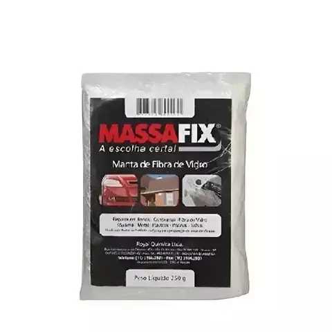 Manta de Fibra de Vidro 250g Massafix p/ Laminação e Reforço - comprar online