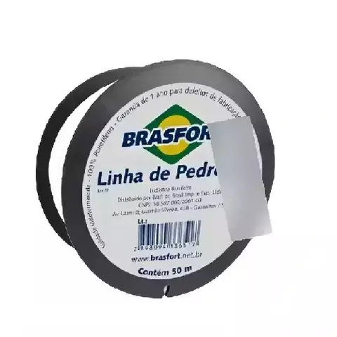Linha p/ Pedreiro 1 Fio Torcido 100m 7020 Brasfort Resistente - comprar online