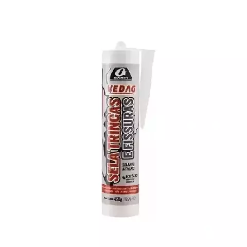 Selante Acrílico 450g Vedag Garin para Fendas e Trincas Internas - comprar online