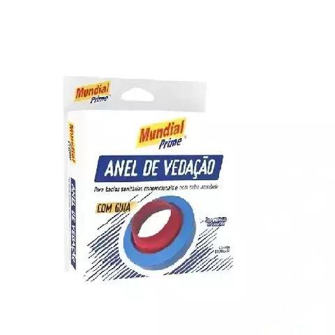 Anel Vedação Vaso Sanitário c/ Guia Mundial Prime Universal - comprar online