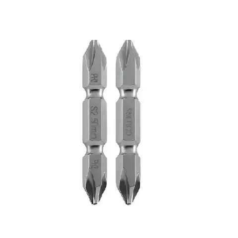 Bit PH2 Philips 1/4 x 50mm Duplo Blister Collins Resistente - comprar online
