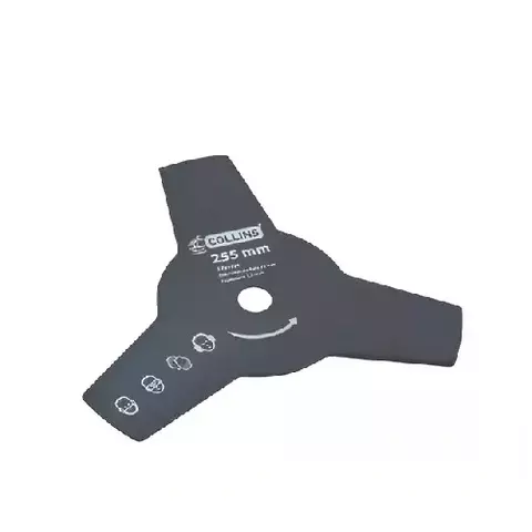 Lâmina Roçadeira 3 Pontas 1,5mm 255mm Furo 25mm Collins - comprar online