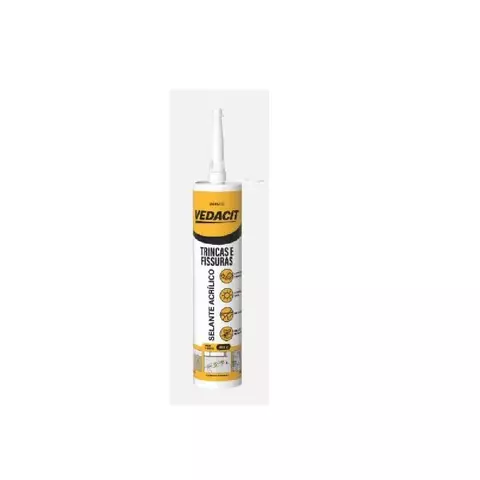 selante acrilico p/ trinca cartucho 400g vedacit