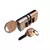Cilindro C-0400 CR Aliança Cromado para Fechaduras Externas - comprar online