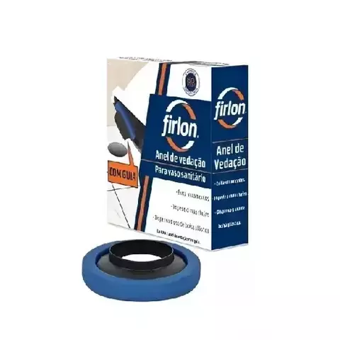Anel Vedação Vaso Sanitário c/ Guia Firlon – Vedação Eficiente