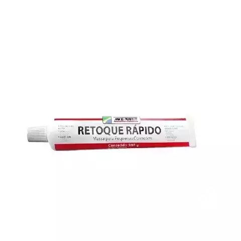 Massa Acrílica Maxi Rubber 200g para Pequenos Reparos | Fácil Aplicação e Secagem Rápida - comprar online