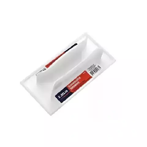 Desempenador Plástico Branco Atlas 164 Mini 8x16cm Para Textura e Acabamento - comprar online