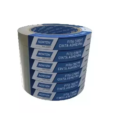 Fita Crepe Norton Uso Geral 48mm x 50m Alta Aderência e Versatilidade - comprar online