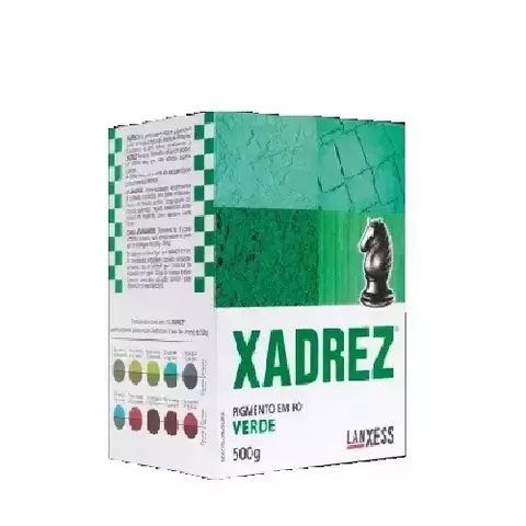 Pó Xadrez Verde 500g Pigmento para Cimento, Concreto e Tintas - comprar online