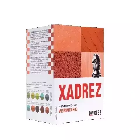 Pó Xadrez Vermelho 500g Pigmento para Cimento, Concreto e Tinta - comprar online