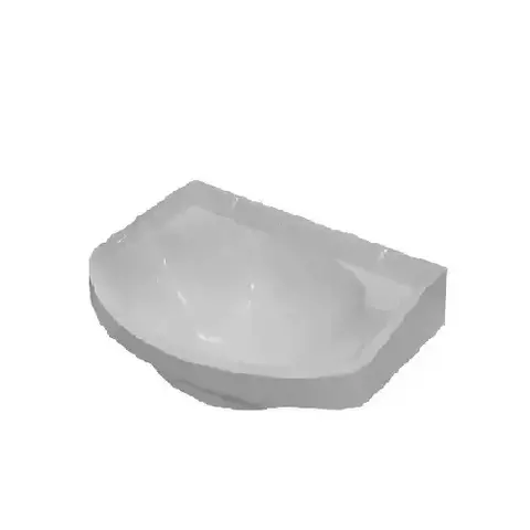 Lavatório Cinza Claro 7L 42x36cm Modelo 2501 HERC Plástico - comprar online