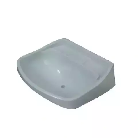 Lavatório Ecoplas Pequeno Cinza Claro 34x25cm 2621 Herc - comprar online