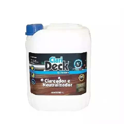 Clarideck Clareador e Neutralizador 5L Montana p/ Madeiras - comprar online