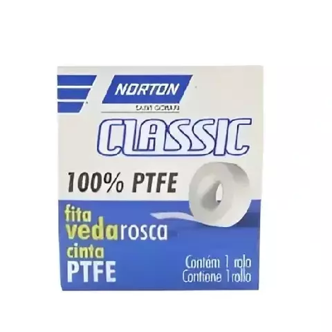 Fita Veda Rosca Norton Classic 18mm x 50m Vedação Profissional - comprar online