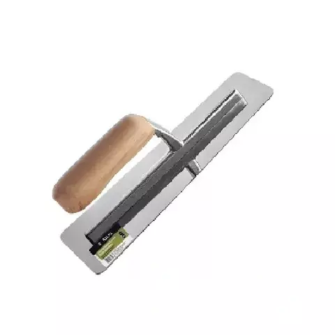 Desempenadeira Atlas Aço Inox Marmorato 10x25cm Com Cabo ABER AT113 - comprar online