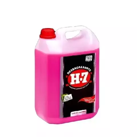 Desengraxante Multiuso H7 Galão 5L para Limpeza Pesada e Industrial