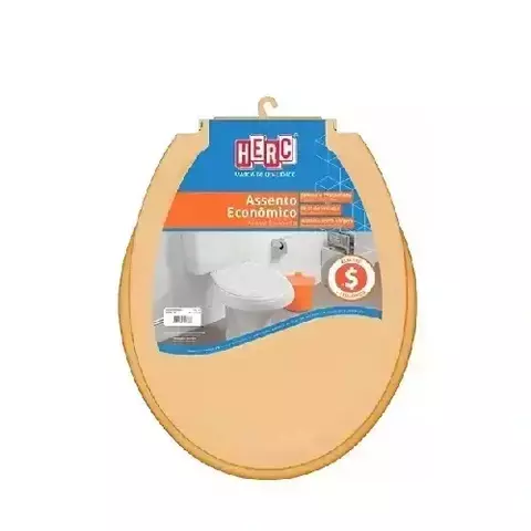 Assento Sanitário Herc Prático Caramelo 179 Universal - comprar online