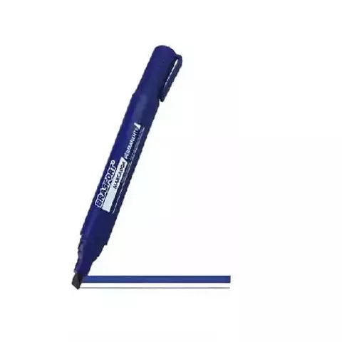 Marcador Permanente Azul Ponta Grossa 7857 Brasfort Multiuso - comprar online