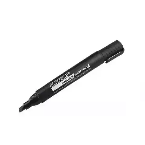 Marcador Permanente Preto Ponta Grossa 7858 Brasfort Multiuso - comprar online
