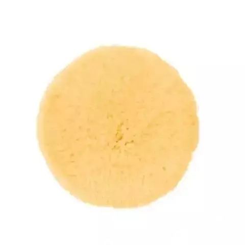 Boina de Lã Amarela Macia 8" Rexo Para Polimento Fino e Acabamento - comprar online