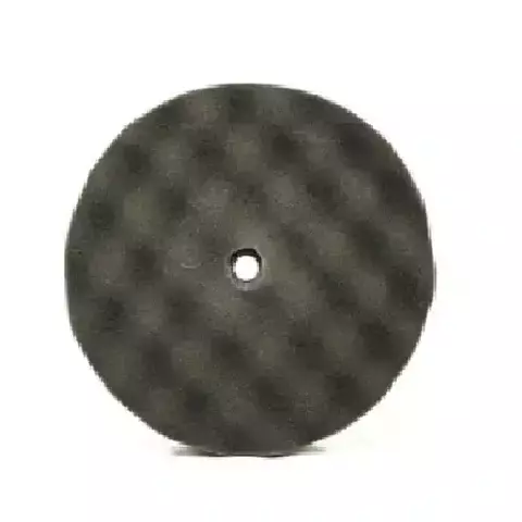Boina de Espuma Preta 8" Rexo Macia Para Lustro e Acabamento Fino - comprar online