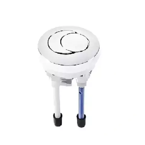 Botão acionamento duplo cromado para caixa acoplada Astra resistente - comprar online