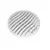 grelha redonda branca pvc 100mm tigre - comprar online