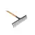 ancinho 12 dentes curvo c/ cabo 1,20m max